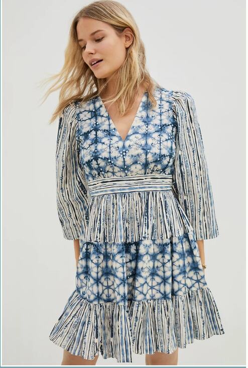 Anthropologie Dresses & Skirts - ANTHROPOLOGIE Not So Serious by Pallavi Mohan Behati Mini Dress // S